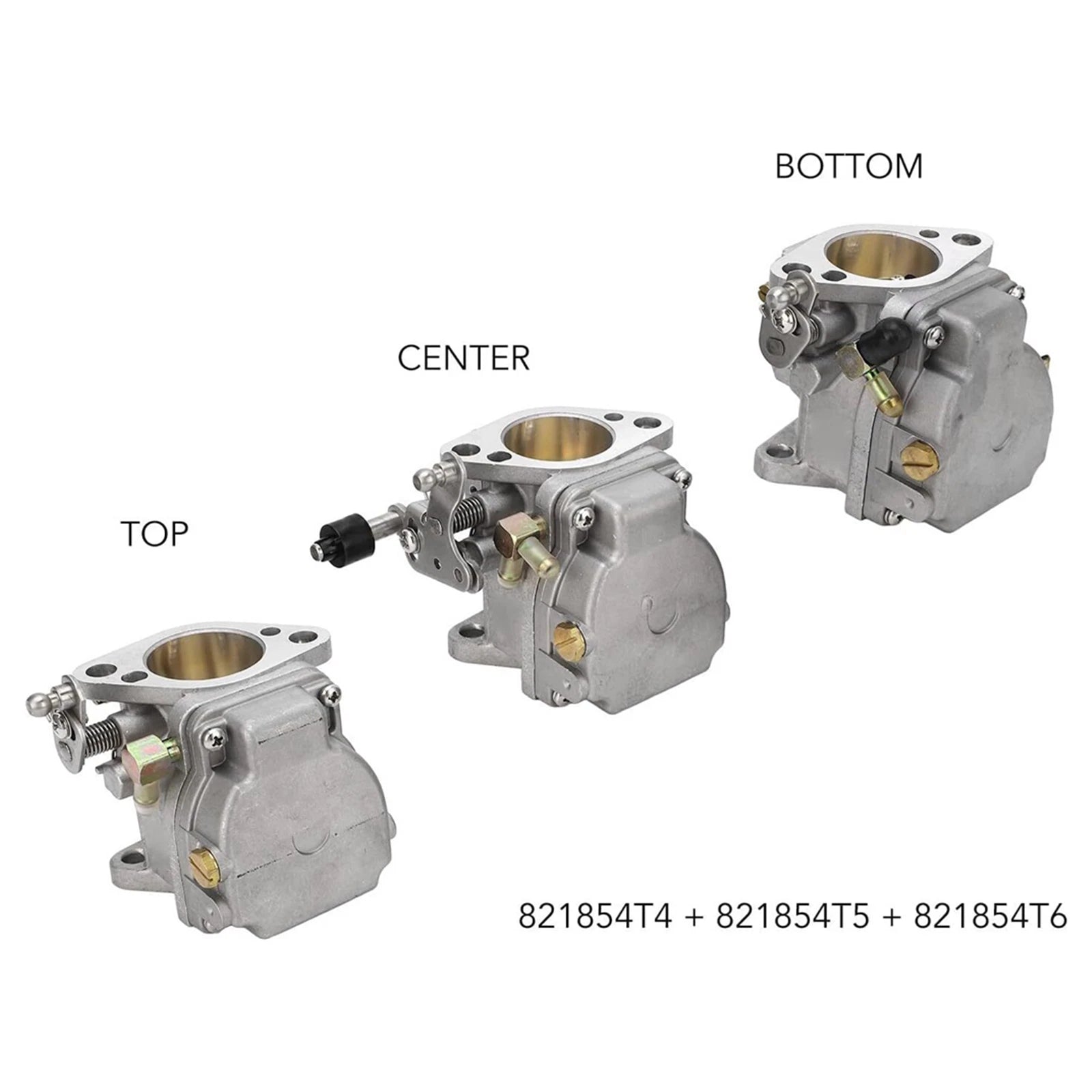 Carburetor Kit 821854T4 821854T5 821854T6 for Mercury 40-55HP (2-Stroke)
