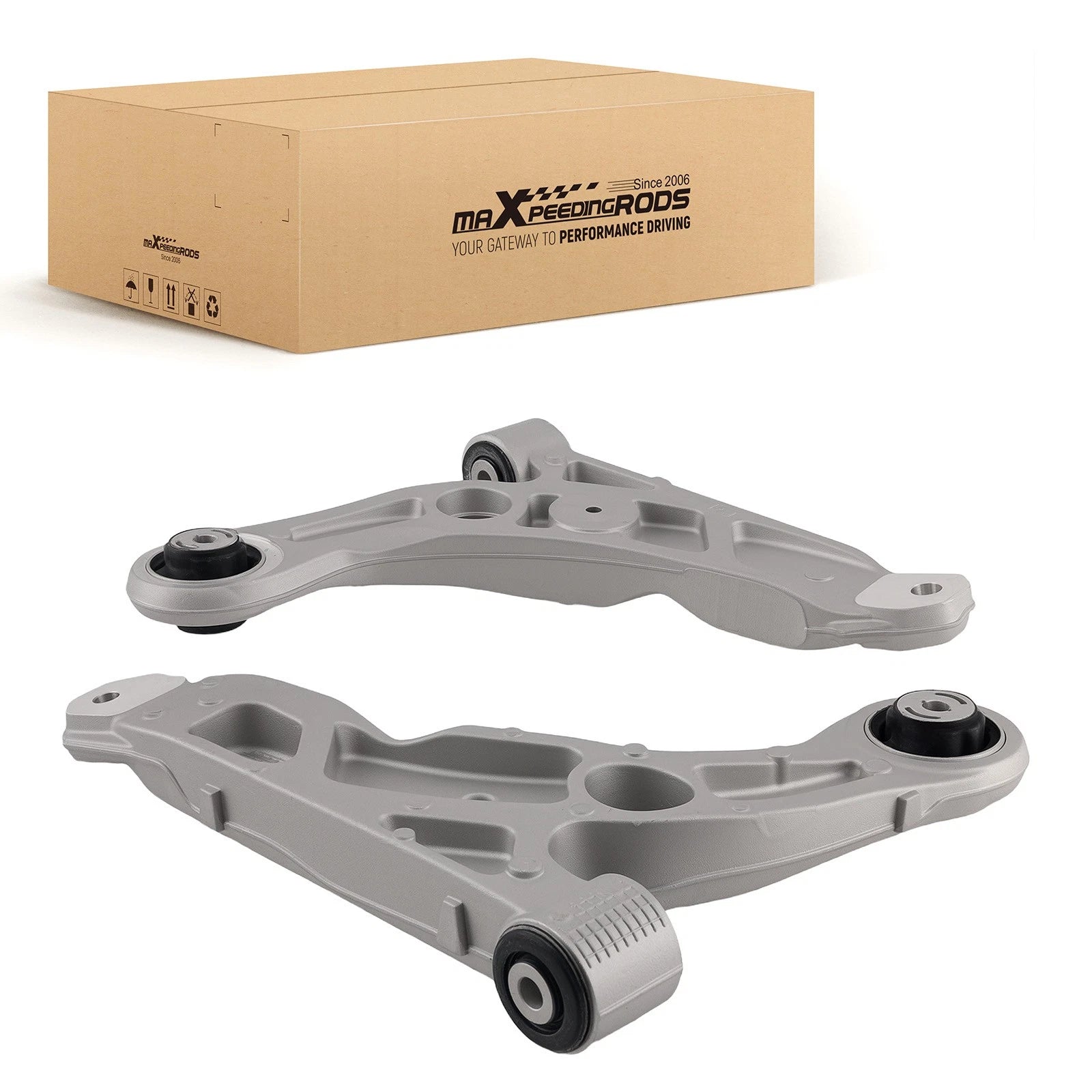 2Pcs Front Lower Control Arms for Jeep Cherokee (2019–2023)