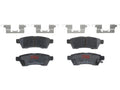 Set of 4 Rear Brake Pads for Suzuki Equator (2009–2012) ZY282YX