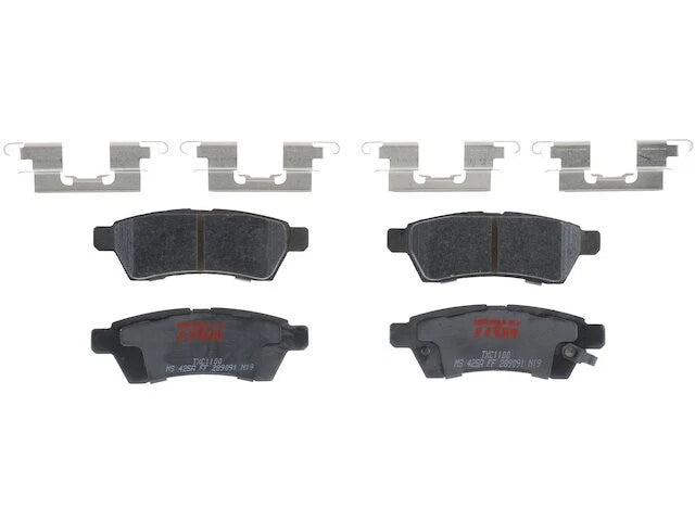 Set of 4 Rear Brake Pads for Suzuki Equator (2009–2012) ZY282YX