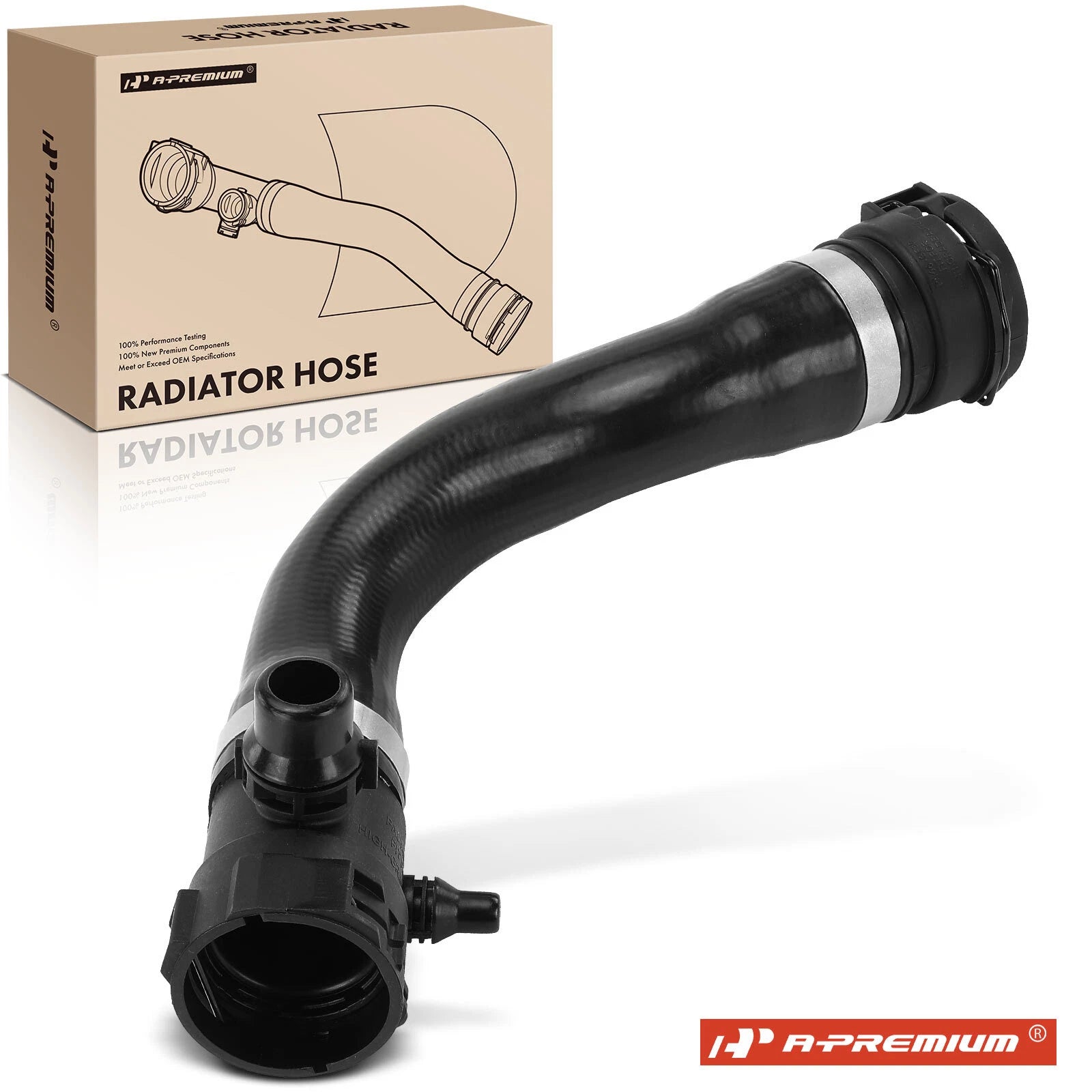 Upper Radiator Coolant Hose for BMW X3 F25 (2011–2017) X4 F26 (2015–2018)