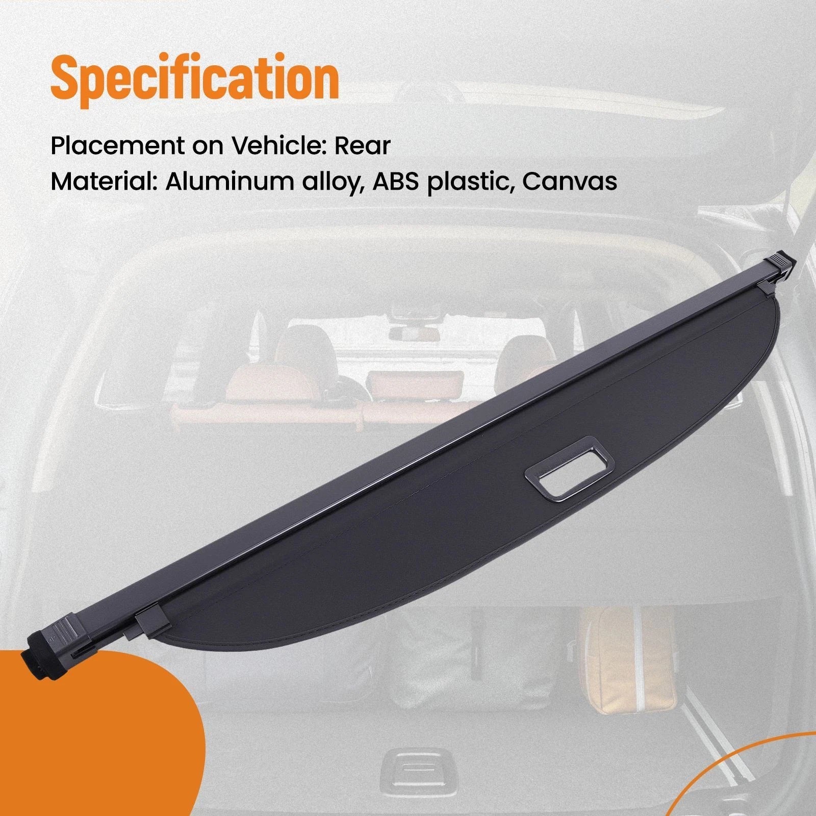 Cargo Shield Cover for Honda Fit (2007-2008)