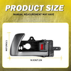 Driver Side Interior Door Handle for Hyundai Santa Fe (2007–2012) 82610-2B010-1D H