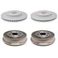 ACDelco Gold Brake Kit Set for Silverado Sierra (330mm Rotors, 296mm Drums)