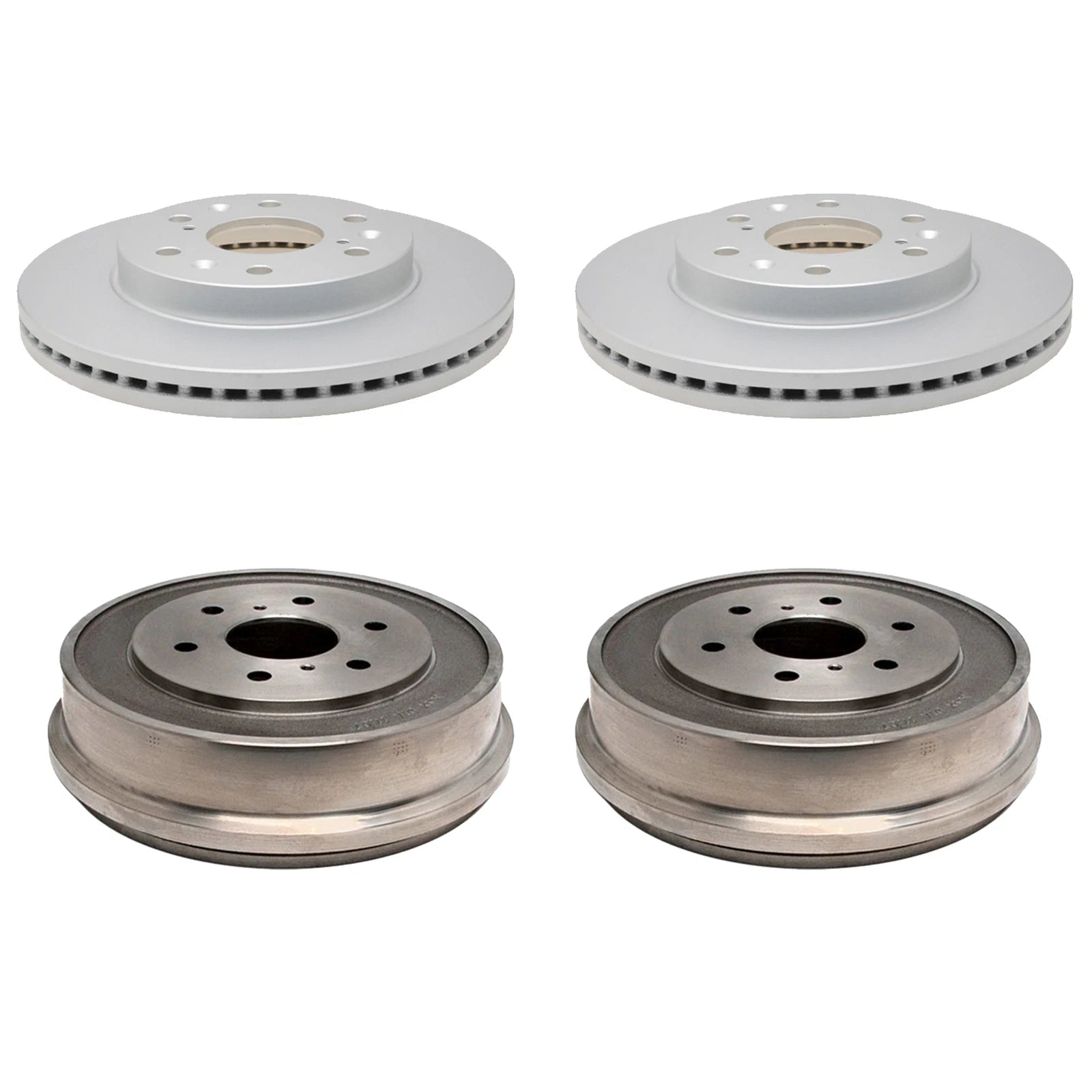 ACDelco Gold Brake Kit Set for Silverado Sierra (330mm Rotors, 296mm Drums)
