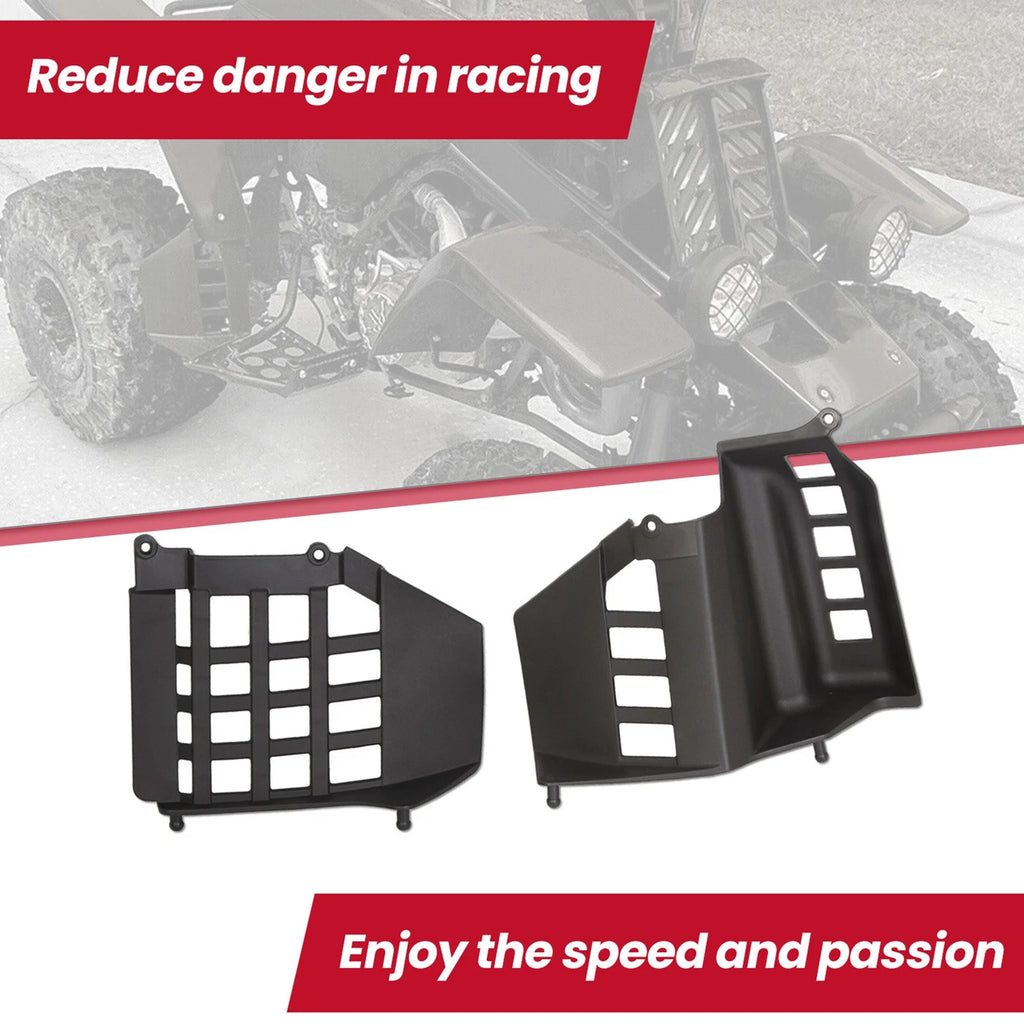 Rear Fender Flaps Heel Guards for Yamaha Banshee 350 (1987–2006) LH+RH Kit