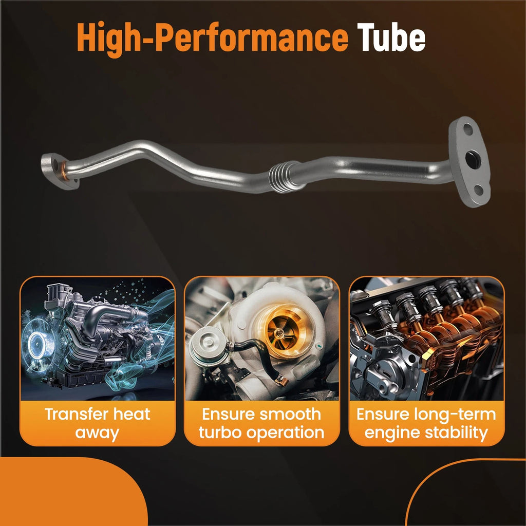 Oil Return Hose for Chevrolet Cruze 1.4L (2016–2019) 12660184 Turbocharger