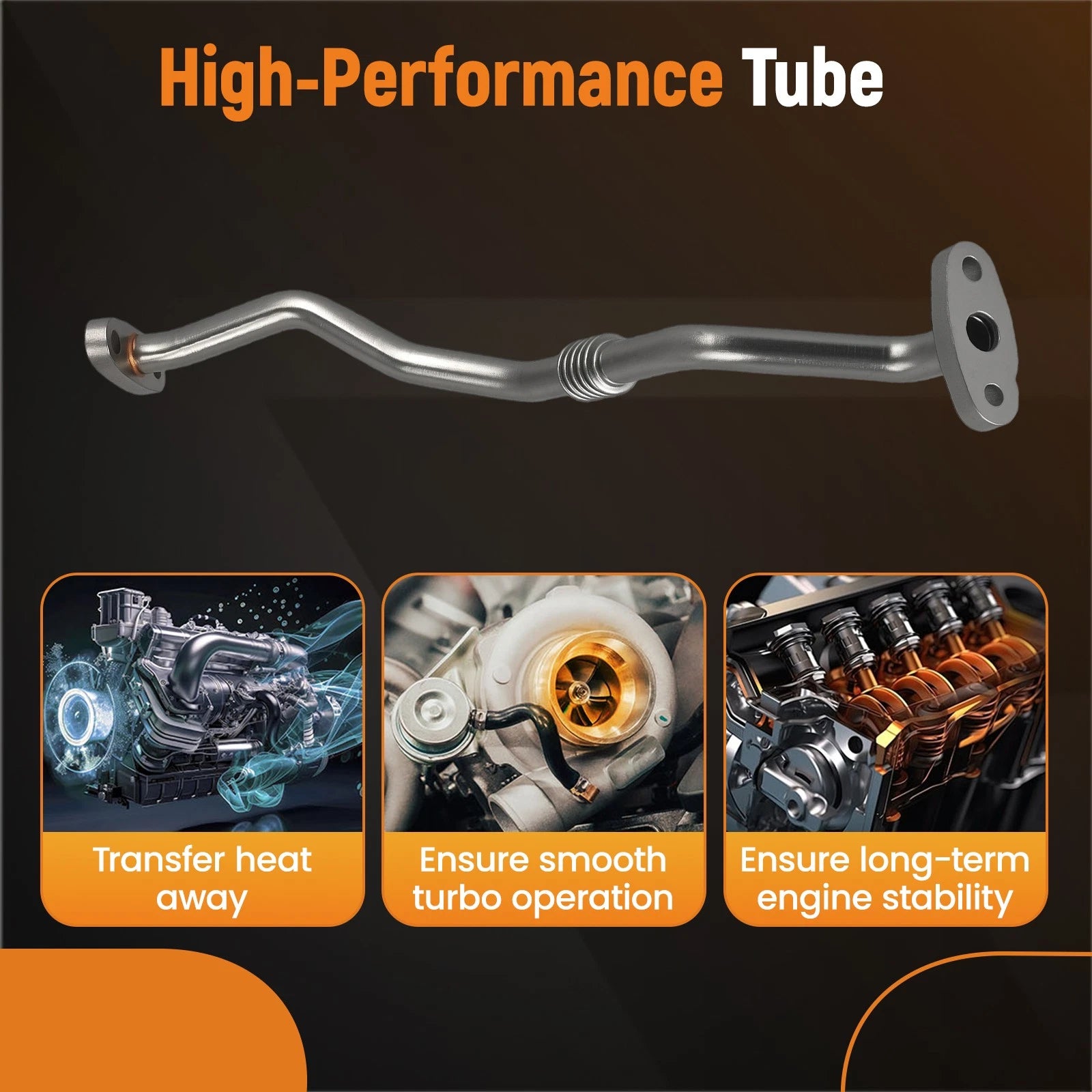 Oil Return Hose for Chevrolet Cruze 1.4L (2016–2019) 12660184 Turbocharger