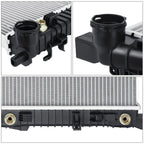 Aluminum Core Cooling Radiator DPI-13173 for Mercedes-Benz SLK350 SLK280 (2005–2007)