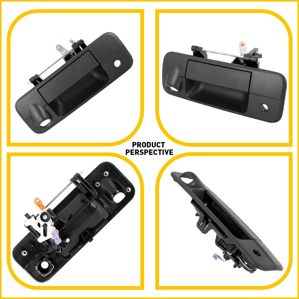 Tailgate Latch Handle for Toyota Tundra (2007–2013) Black
