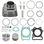 Top End Rebuild Set for Honda TRX300 Fourtrax 300 (1988–2000) with Gaskets
