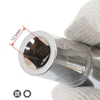 12 Point Chrome Vanadium Socket Adapter 1/2 Drive for Torx Ratchet