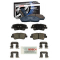 Set of 4 Bosch Blue Ceramic Disc Brake Pads for Hyundai Kia Accent Rio
