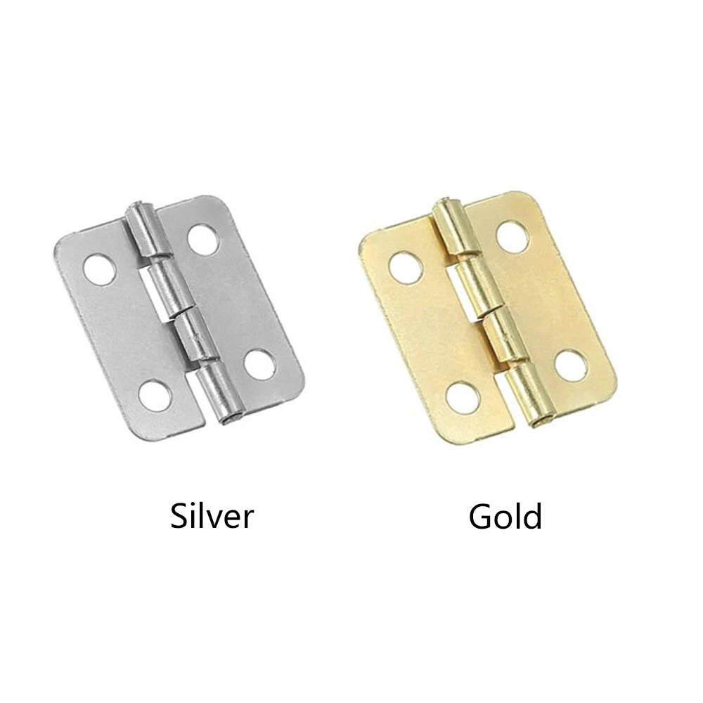 50pcs Antique Mini Hinges for Jewelry Box (18x16mm)