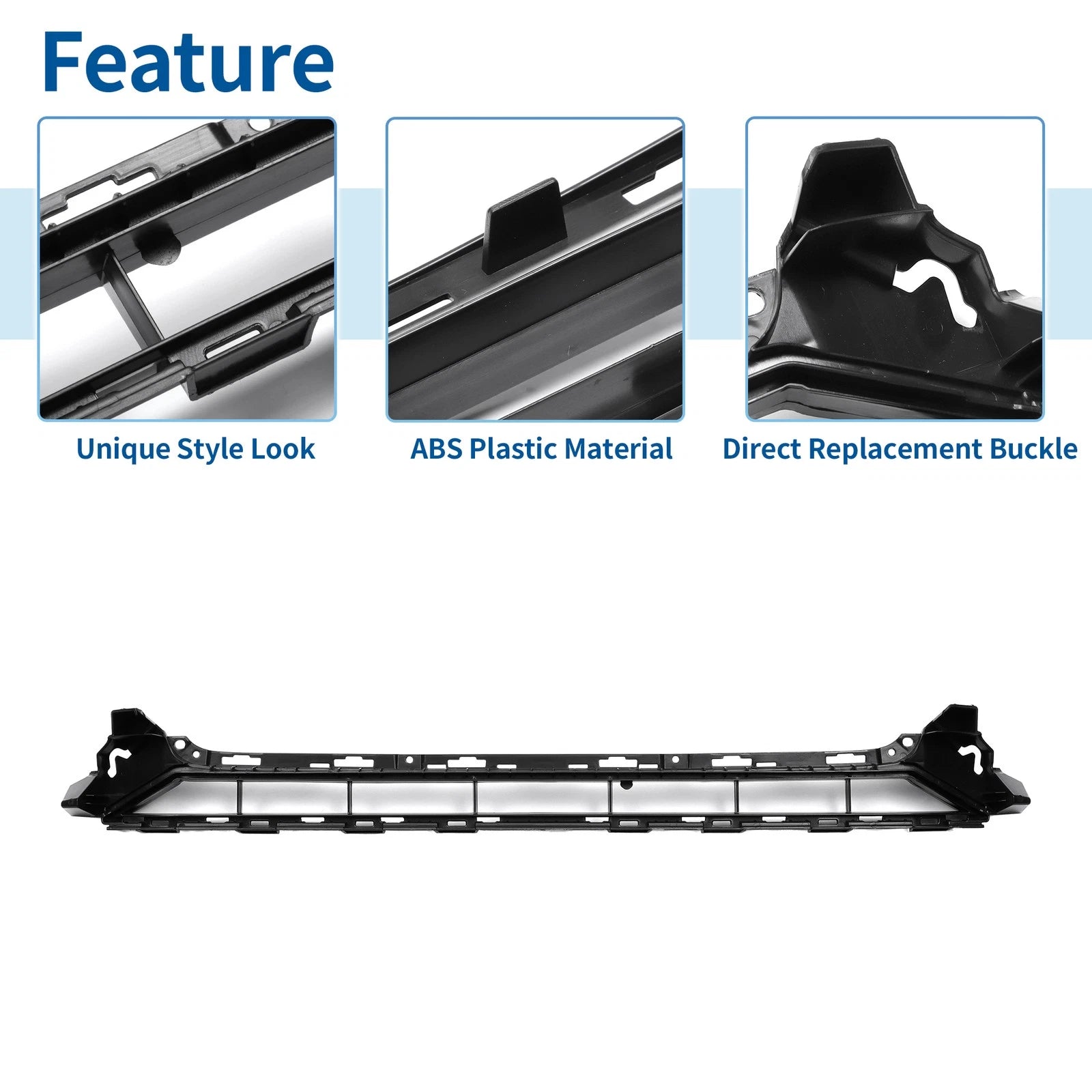 Front Hood Bumper Grille for Audi A6 (2018) No. 4G0807683C