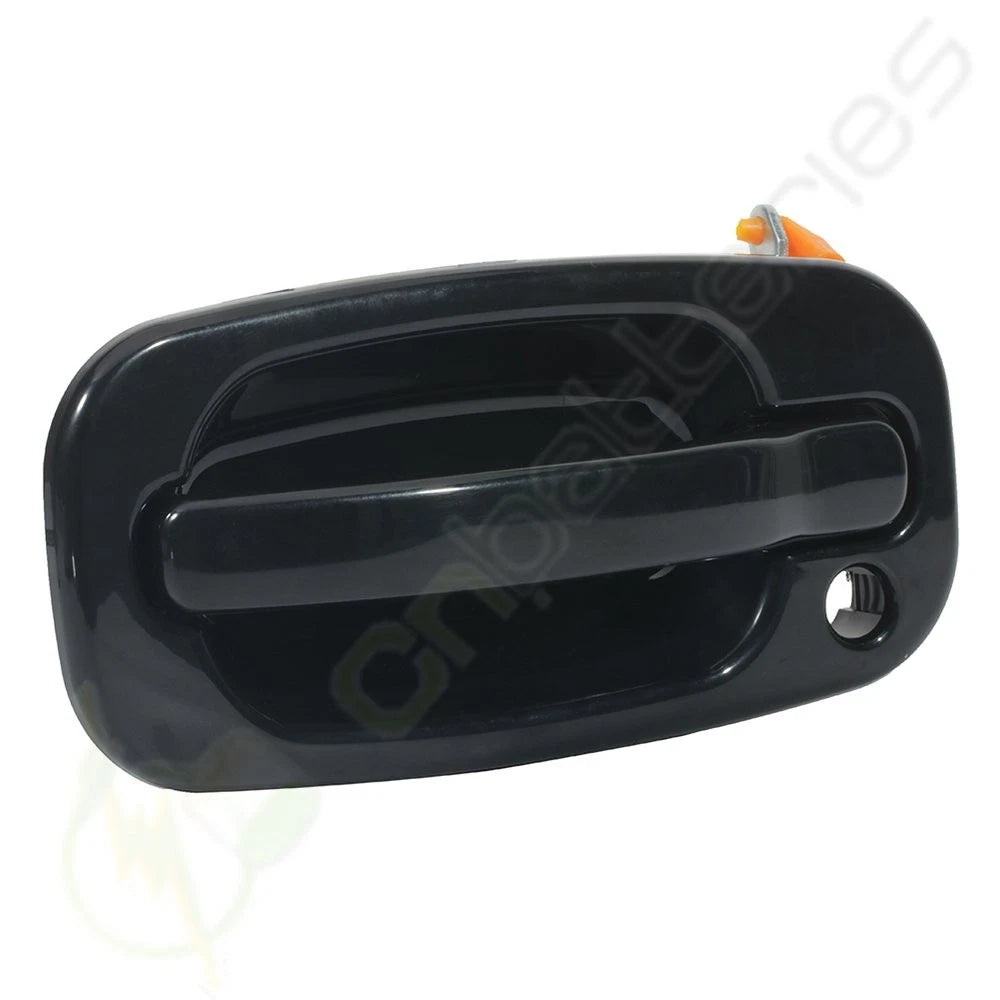 Outside Smooth Black Door Handle for Cadillac (1999–2007) LH