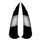 2X Rear Bumper Side Spoiler for Mercedes Benz E Class W214 E260 E300 (2024–2024)