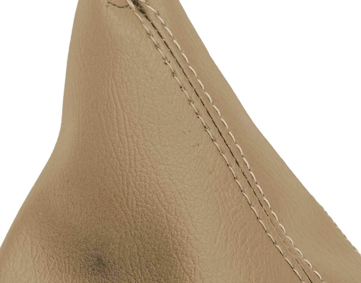 Leather Manual Shift Boot Cover for BMW 3 Series F30 F31 F34 F35 (2000) Beige