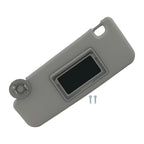 Front Driver Sun Visor for Chevrolet Spark (2011-2022) with Mirror