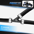 Y Fitting Connector Adapter with Clamps for Can-Am Renegade 1000R 800R 570 500