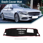 Dashboard Cover Mat for Mercedes-Benz GLB X247 Class (2020-2022) Black Red