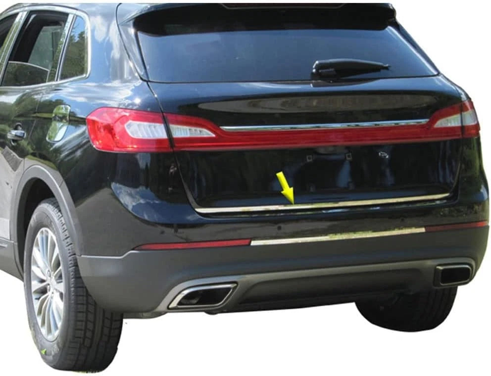 1pc. Luxury FX Stainless Steel 5/8" Trunk Lid Accent Trim for 16-18 Lincoln MKX