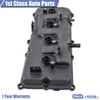 Set of 2 Engine Valve Covers for Infiniti QX56, Titan (2004–2007)