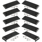 10PCS ABS Plastic Boat Trailer Bunk Slides 3x10 for Bunk Rail Systems