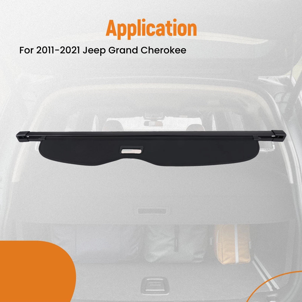 Retractable Cargo Cover for Jeep Grand Cherokee (2011-2021)