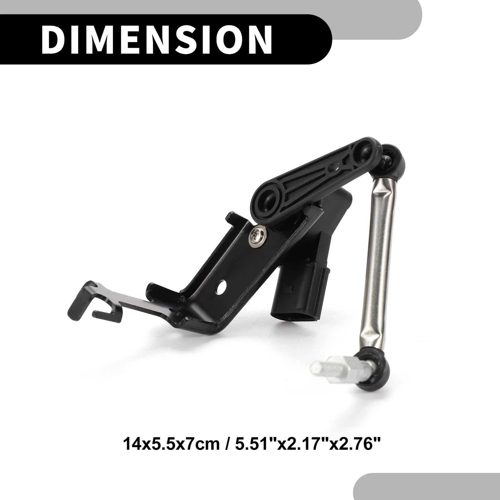 Front Left Air Suspension Ride Height Level Sensor No. 4N0941285C for Audi S8 (2013–2019)