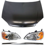 Headlight Kit for Honda Civic (2001–2003) 4pc