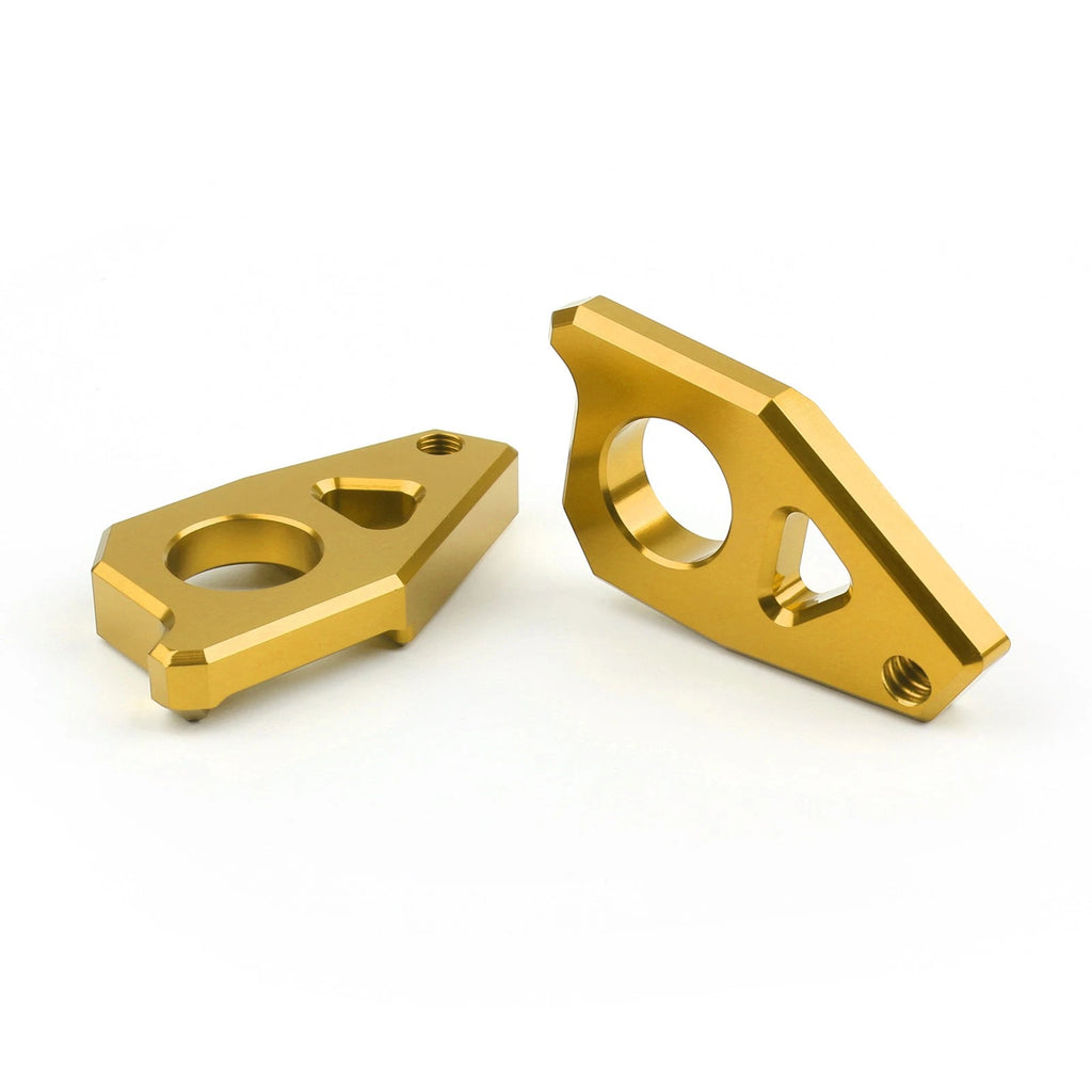 Chain Adjuster for Yamaha TMAX 530 (2012–2015), YZF R1 (2005–2015), FZ8 (2012–2015), FZ1 (2006–2015) Gold