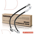 2X Front Brake Hydraulic Hose for Nissan Frontier (1998–2001)