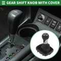 6 Speed Shift Knob with Cover for Audi A3 (2013–2020) Chrome Red Black