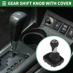 6 Speed Shift Knob with Cover for Audi A3 (2013–2020) Chrome Red Black