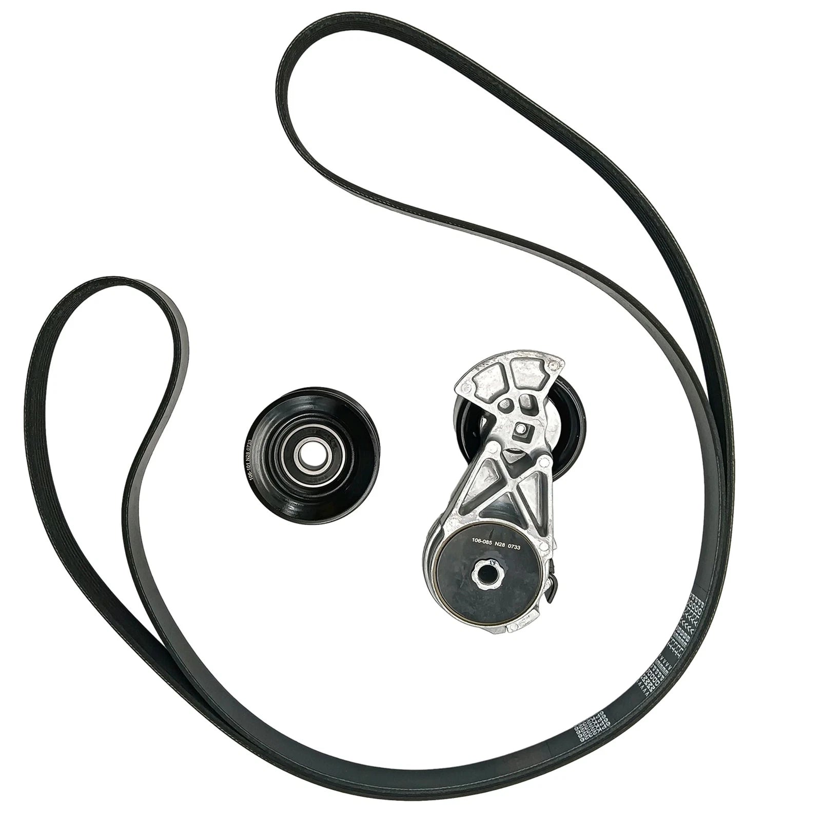 Serpentine Belt Tensioner Pulley Kit for Lincoln Ford Mercury (2000–2002)