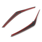 Black Headlight Eyebrow Trim for Toyota Camry SE XSE (2018-2024)