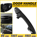 Rear Passenger Right Exterior Door Handle for Toyota Corolla (2014–2019) Black EXV