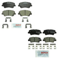 Set of 4 Bosch QuietCast Ceramic Brake Pads for Elantra GT Forte Koup (2013–2017)