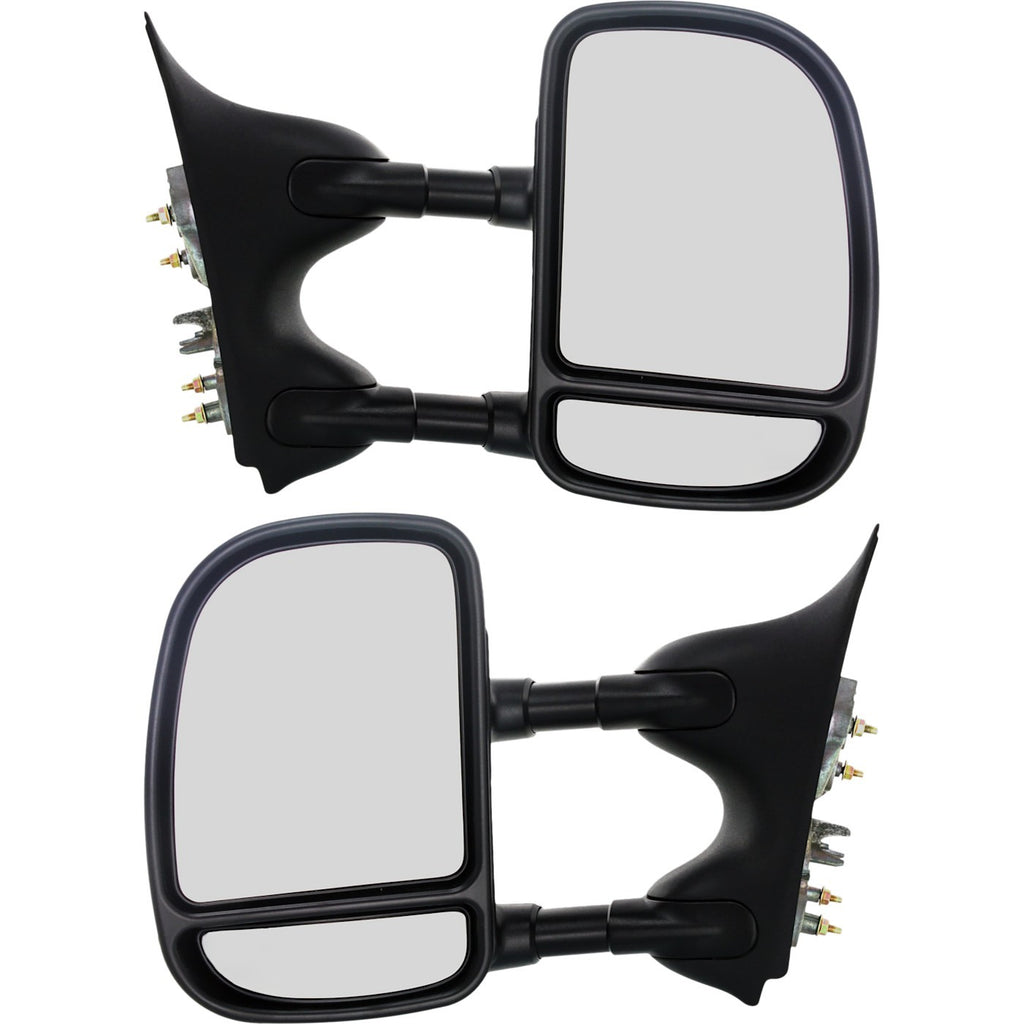 Tow Mirror Set for Ford F-350 Super Duty (1999–2007) Extendable