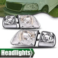 Headlight and Corner Light Assembly Pair for Ford F150, Expedition