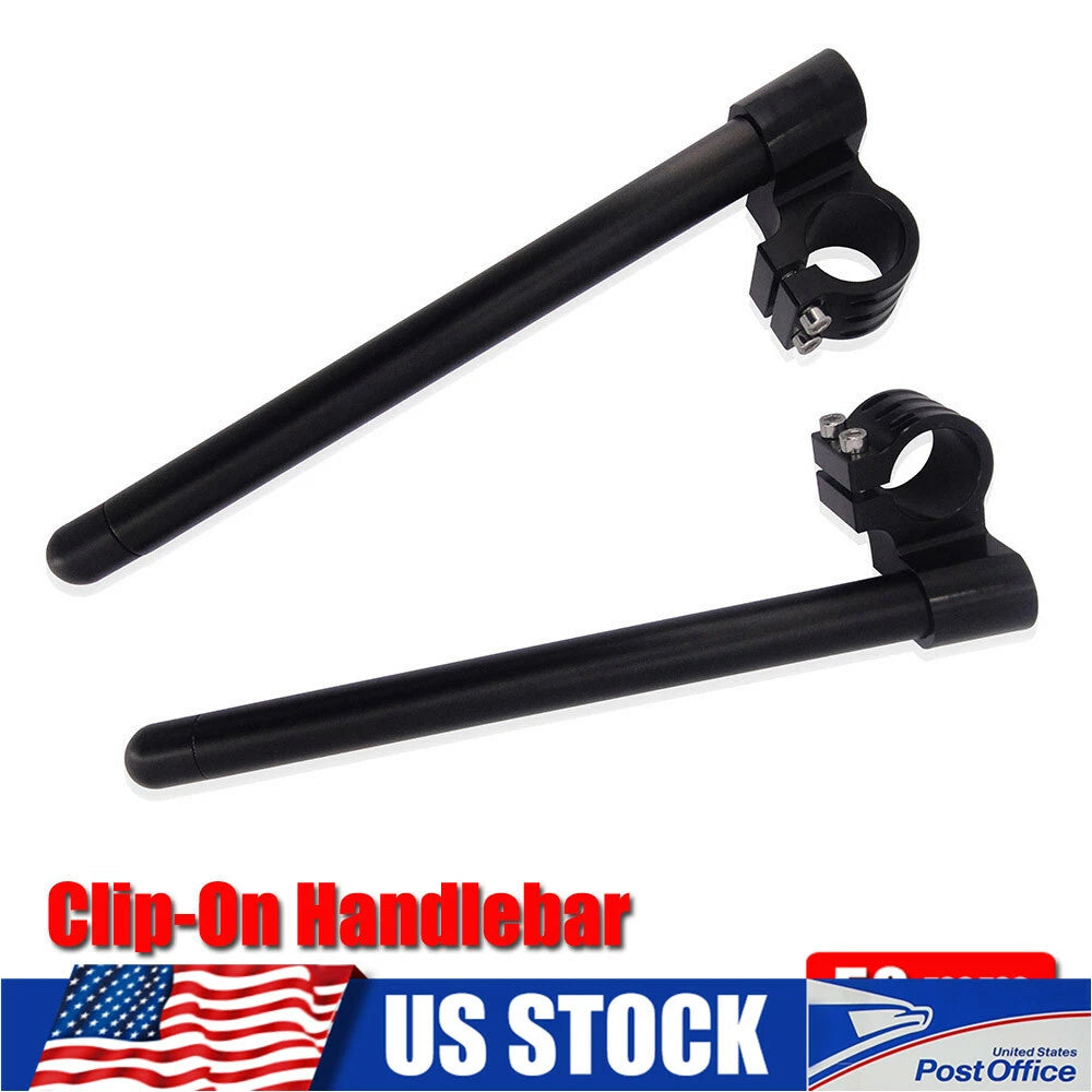 CNC Aluminum 7/8" Clip-On Handlebars for Triumph Speed Triple Daytona (2006–2018)