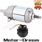 Starter & Relay Solenoid for Honda FourTrax 300 TRX300 TRX300FW (1988–2000)