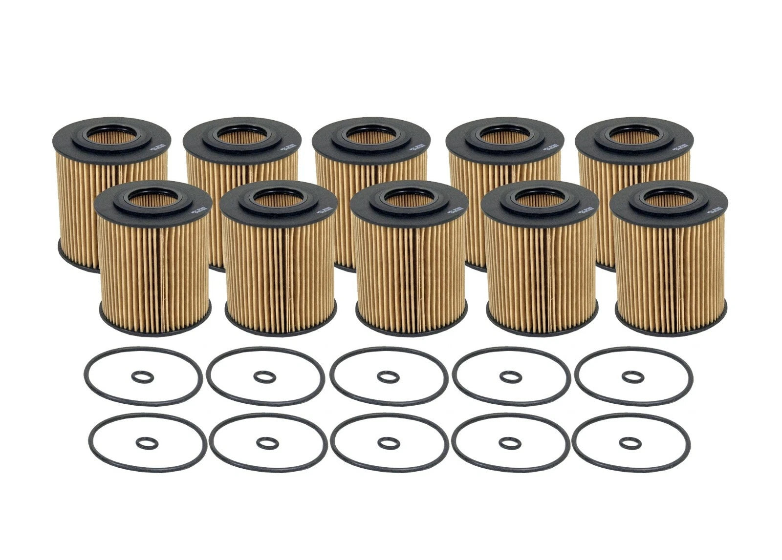 Set of 10 Engine Oil Filters for Ford Escape, Mazda 3, Mercury Milan