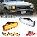 Clear Switchback LED Turn Signal Lights for Toyota Tacoma (1995–2000)
