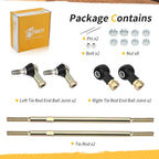 2X Tie Rod End Kit for Polaris Big Boss 400L 500 Magnum 325 425 500 (1996–2005) 5020768