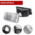 Set of 4 Clear Side Marker and Turn Signal Lights for Jeep Wrangler TJ