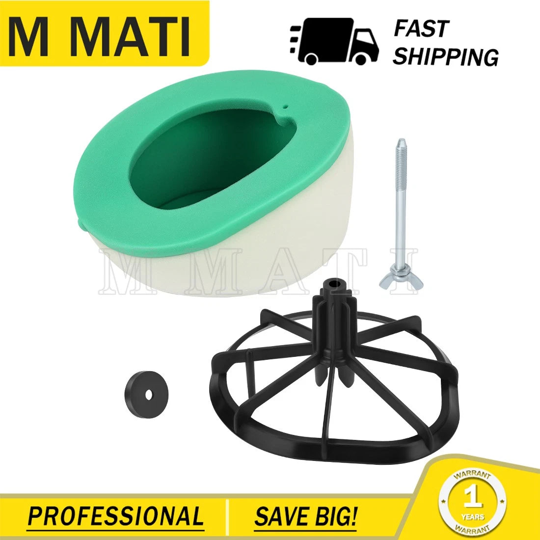 Air Filter Cleaner & Cage Holder for Suzuki RM125 RMZ250 (2004–2019) 13780-37F20 13791-37F20