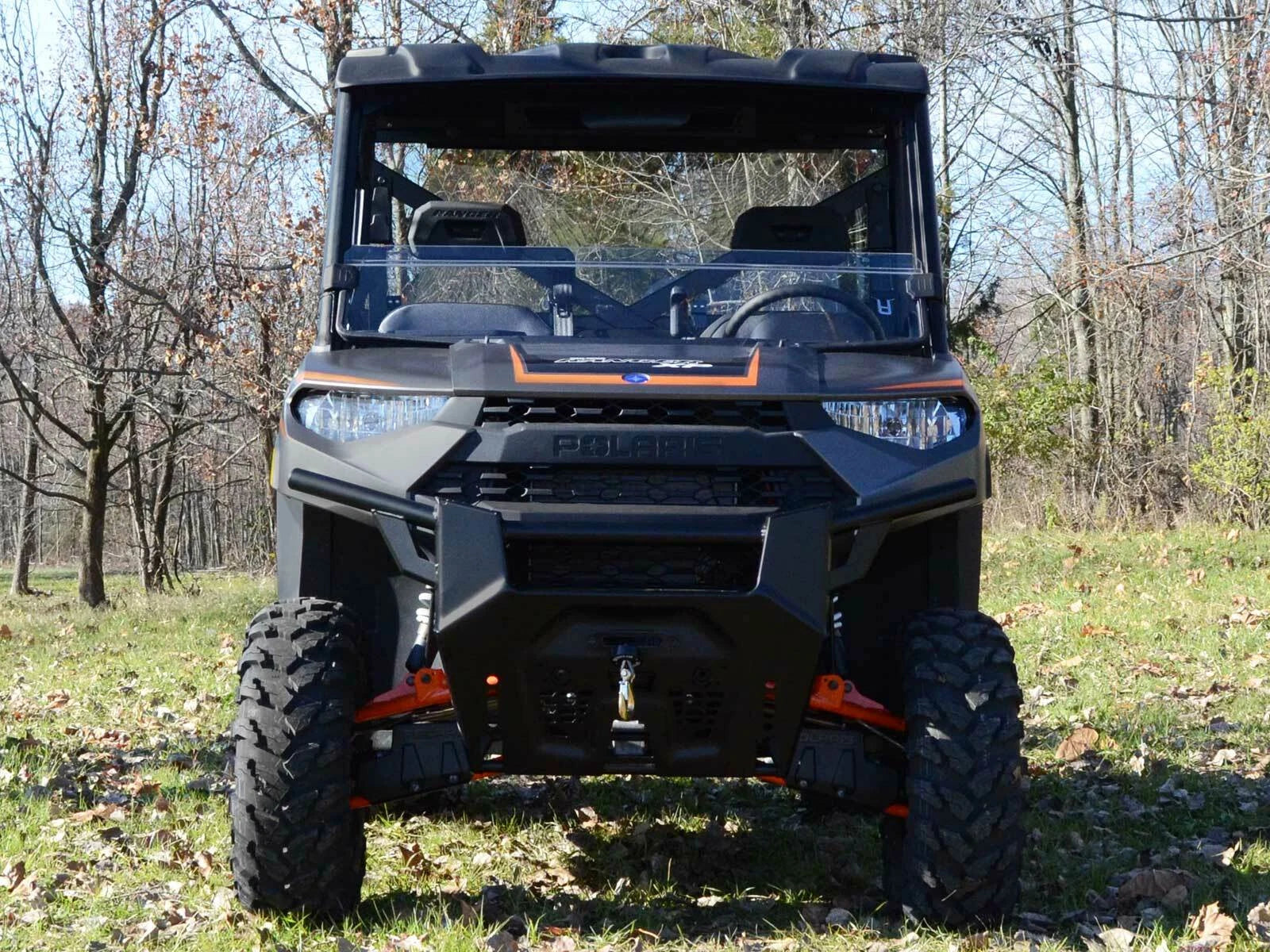 Scratch Resistant Half Windshield for Polaris Ranger XP 1000 (2017–2023)
