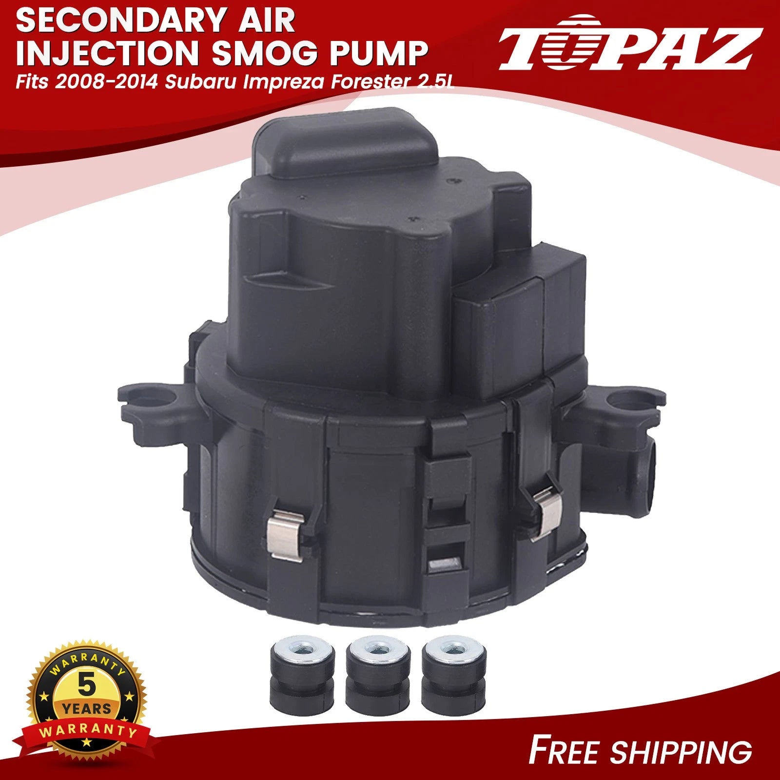 Secondary Air Injection Smog Pump for Subaru Impreza Forester (2008–2014)